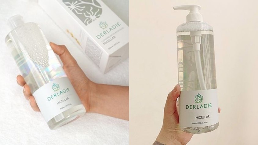 Nước tẩy trang Derladie có kết cấu dạng lỏng