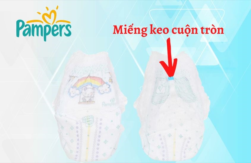 Keo dán cuộn lại sau khi dùng