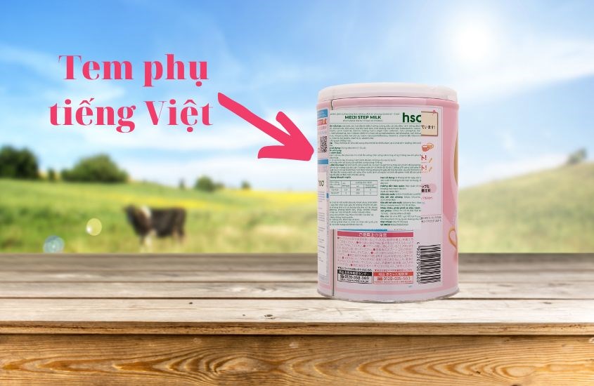 Sữa Meiji nội địa nhập khẩu