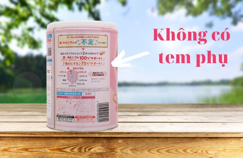 Sữa Meiji nội địa xách tay