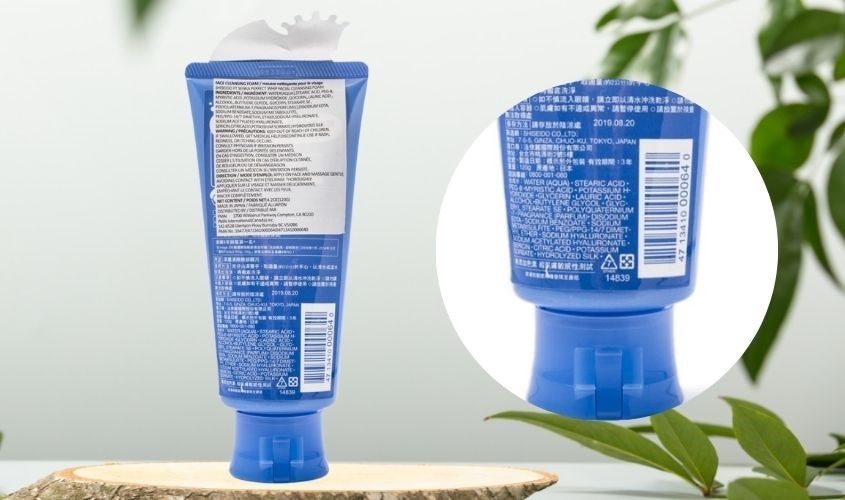 Check mã vạch để kiểm tra sữa rửa mặt Senka chính hãng