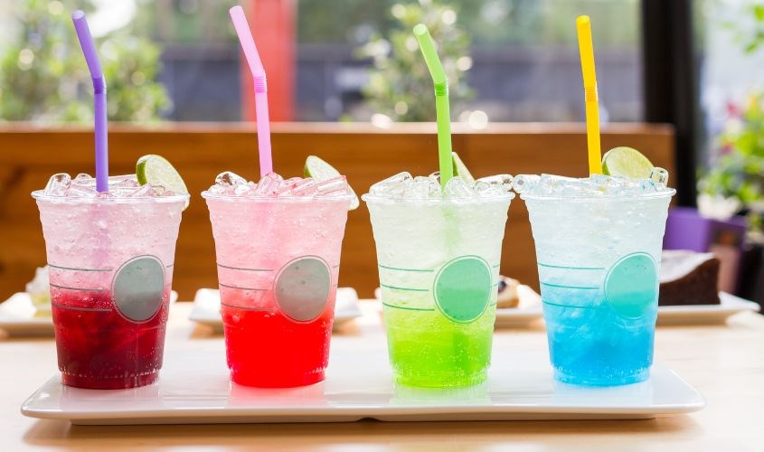 Hạn chế thức uống từ đường như nước ngọt, soda