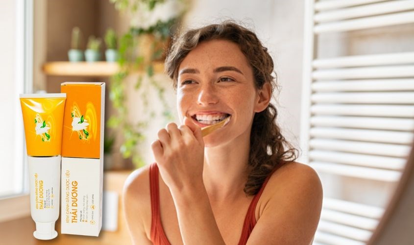 Kem đánh răng Thái Dương là một trong những loại kem đánh răng lành tính được đánh giá rất cao, phù hợp cho người bị nhiệt miệng