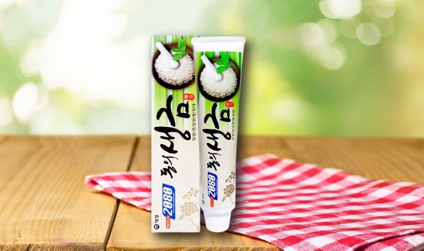 Kem đánh răng dược liệu Aekyung có tác dụng rất rõ rệt trong vấn đề khử khuẩn nhiệt miệng và chống ê buốt răng