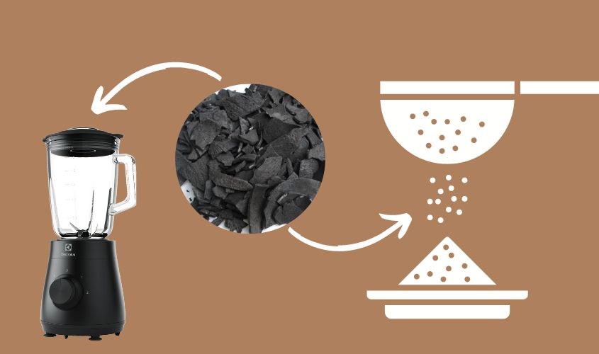 Làm mịn và ray than 