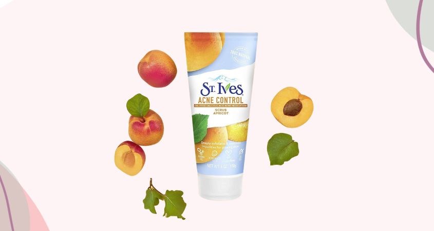 Sữa rửa mặt tẩy tế bào chết St Ives trái mơ ngừa mụn Sữa rửa mặt tẩy tế bào chết St Ives trái mơ ngừa mụn