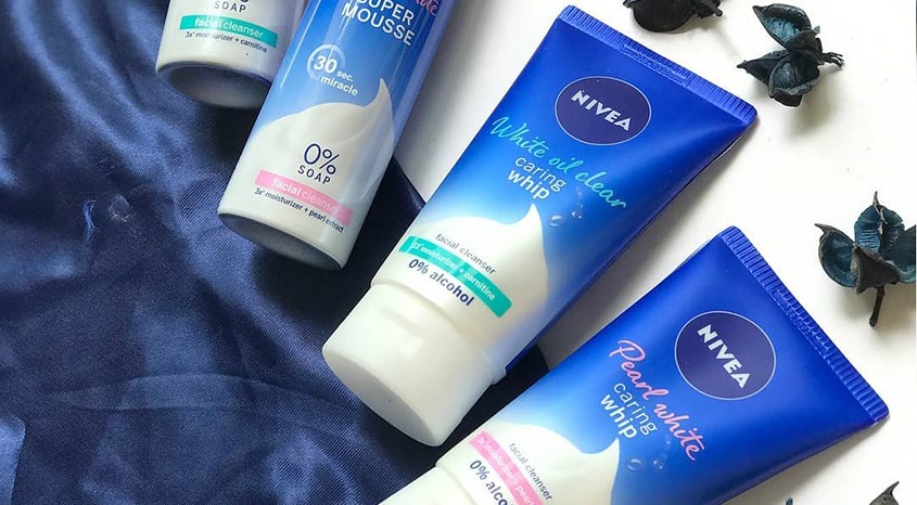 Một số sản phẩm sữa rửa mặt Nivea cho da hỗn hợp