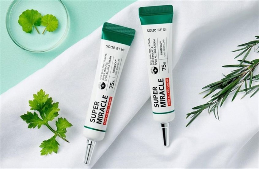 Kem chấm mụn làm dịu da Some By Mi Super Miracle Spot All Kill 30 ml Kem chấm mụn làm dịu da Some By Mi Super Miracle Spot All Kill 30 ml