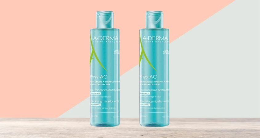 Sữa rửa mặt Aderma có dạng nắp dễ dàng đóng, mở khi sử dụng