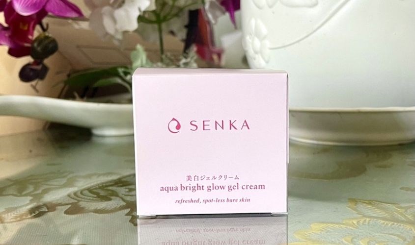 Chọn mua kem dưỡng trắng da ban đêm Senka White Beauty Glow Gel Cream chính hãng