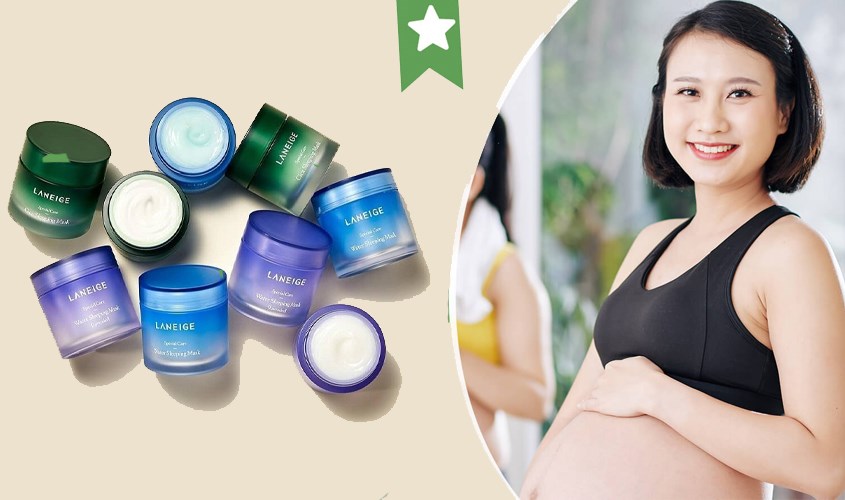 Sản phẩm mặt nạ Laneige đảm bảo các tiêu chí an toàn sức khỏe cho mẹ bầu