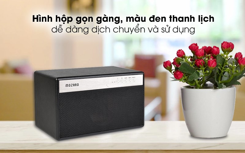 Thiết kế khối hộp đơn giản, mang tính cổ điển