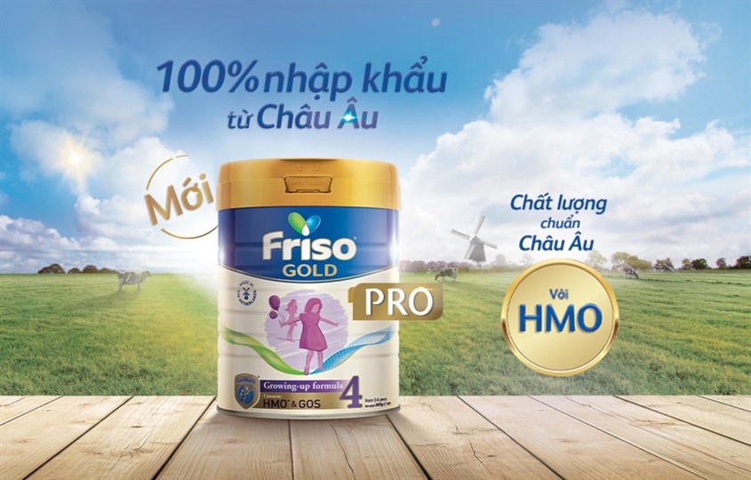 Sữa bột Friso Gold pro số 4 800g (3 - 6 tuổi)