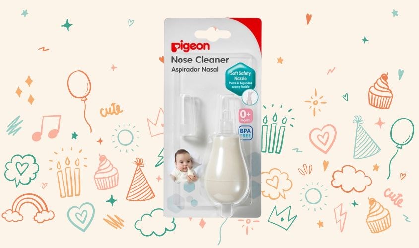 Dụng cụ hút mũi Pigeon K559 dạng bóp