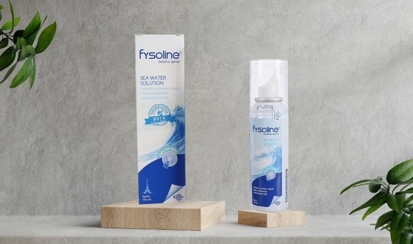 Nước muối vệ sinh mũi Fysoline isotonic spray 100 ml