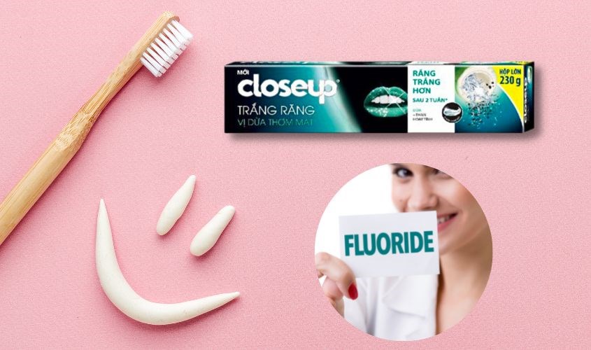 Kem đánh răng Closeup vị dừa giúp răng trắng tự nhiên Kem đánh răng Closeup vị dừa giúp răng trắng tự nhiên