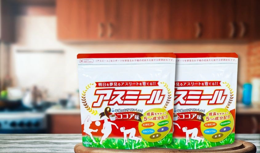 Sữa Amiru được sản xuất theo công thức tiêu chuẩn kép của người Nhật