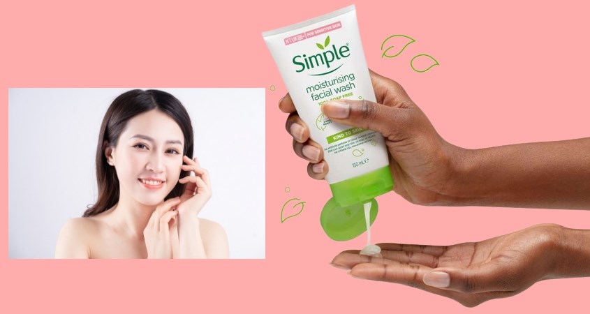 Sữa rửa mặt Simple Moisturising Facial Wash