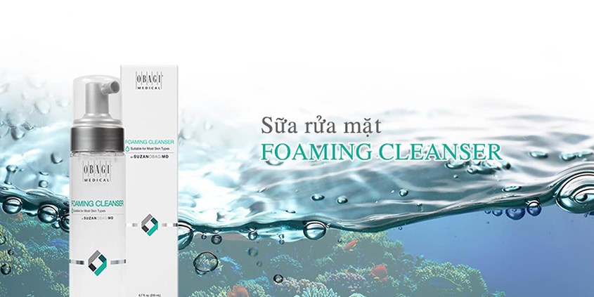 Sữa rửa mặt Obagi loại Suzanobagimd Foaming Cleanser