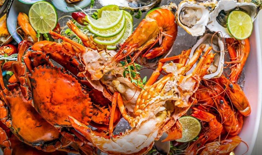 Mẹ có thể tập bé ăn thêm một ít hải sản Mẹ có thể tập bé ăn thêm một ít hải sản