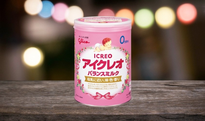 Sữa bột Glico Icreo số 0 vị thanh nhạt 800g (0 - 12 tháng) Sữa bột Glico Icreo số 0 vị thanh nhạt 800g (0 - 12 tháng)