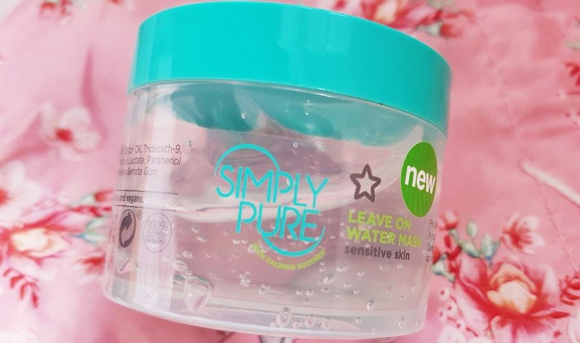 Mặt nạ Simply Pure Leave On Water Mask Superdrug