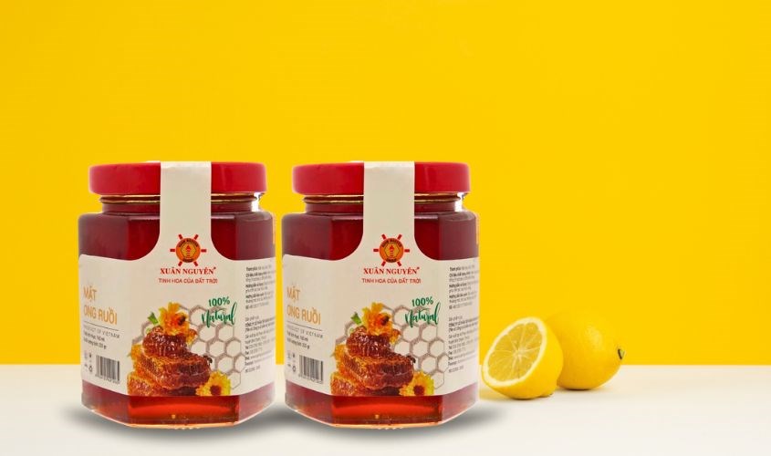 Mật ong ruồi nguyên chất Xuân Nguyên 160 ml Mật ong ruồi nguyên chất Xuân Nguyên 160 ml
