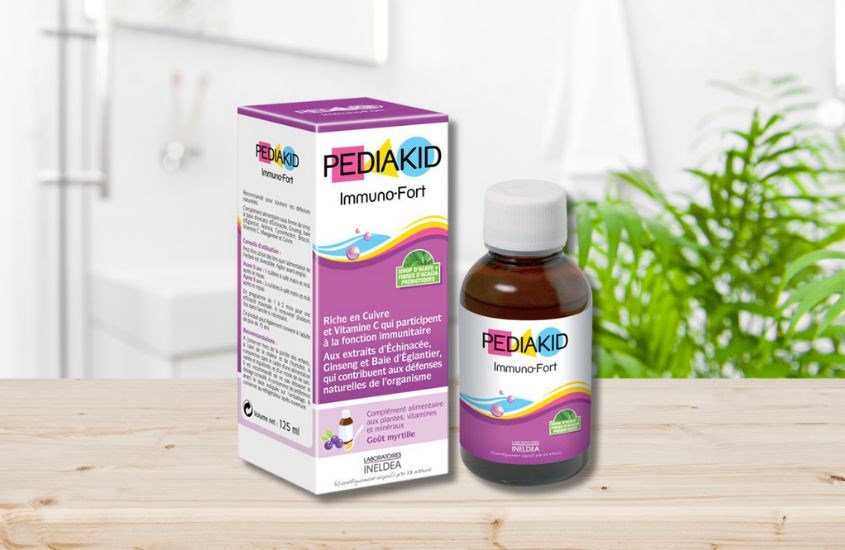 Siro Pediakid Immuno Fort hỗ trợ sức đề kháng 125 ml (từ 1 tháng) Siro Pediakid Immuno Fort hỗ trợ sức đề kháng 125 ml (từ 1 tháng)