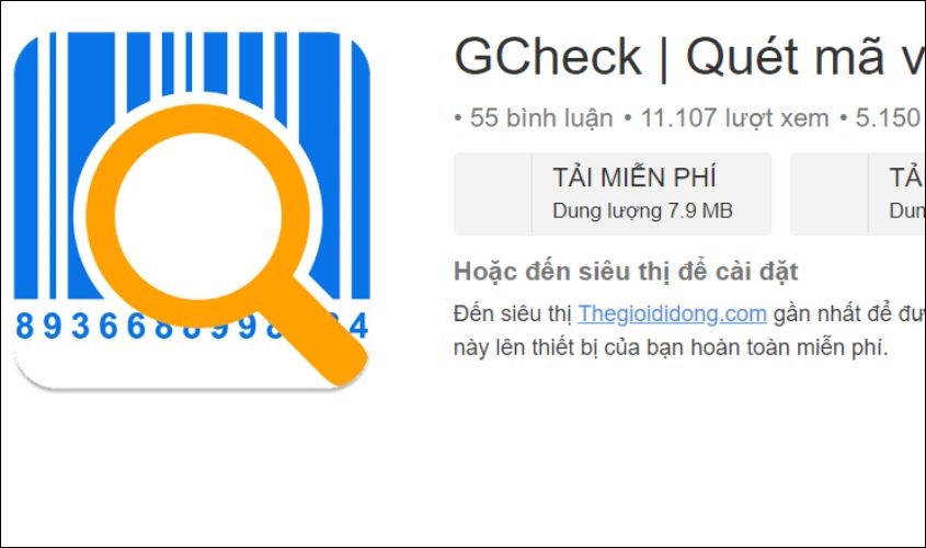 Phần mềm Gcheck