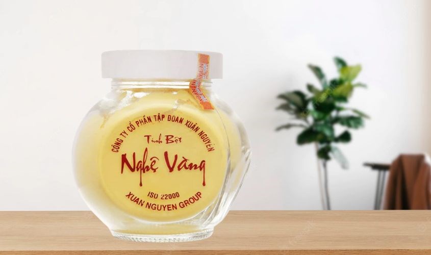 Tinh bột nghệ vàng Xuân Nguyên hũ 75g