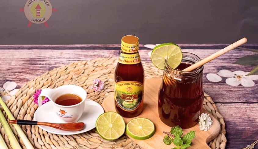 Mật ong rừng nguyên chất pha sữa ong chúa U Minh Xuân Nguyên 200 ml