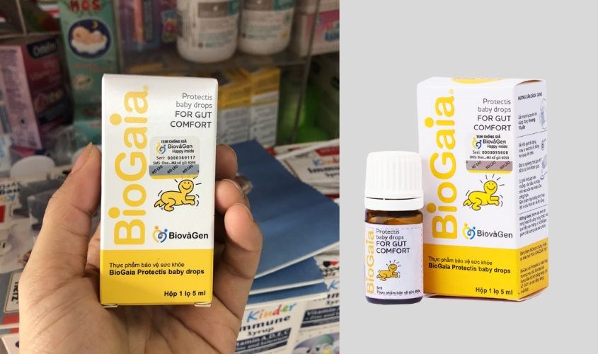 Bố mẹ có thể kiểm tra chất lượng bằng tem chống giả trên vỏ hộp