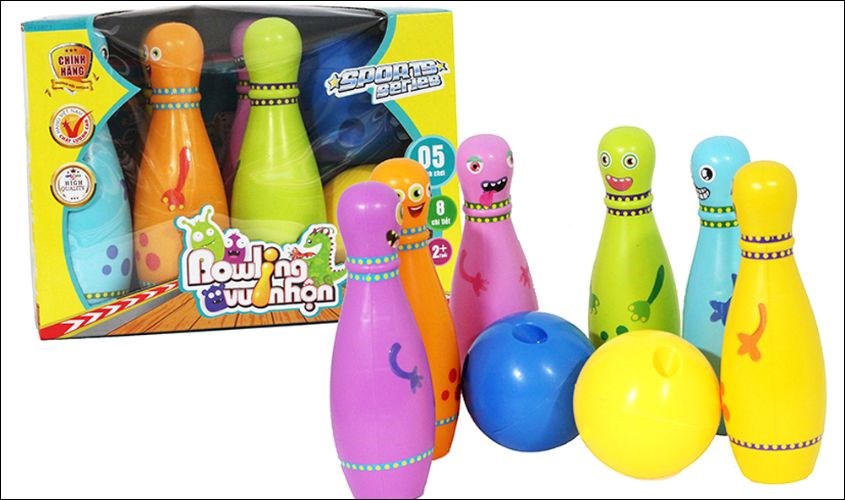 Đồ chơi bowling vui vẻ Antona - Màu ngẫu nhiên