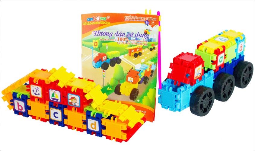 Đồ chơi lắp ráp hình vuông diệu kỳ Antona (108 chi tiết)