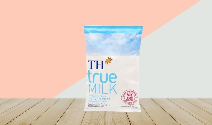 Sữa tươi TH true MILK không đường 220 ml