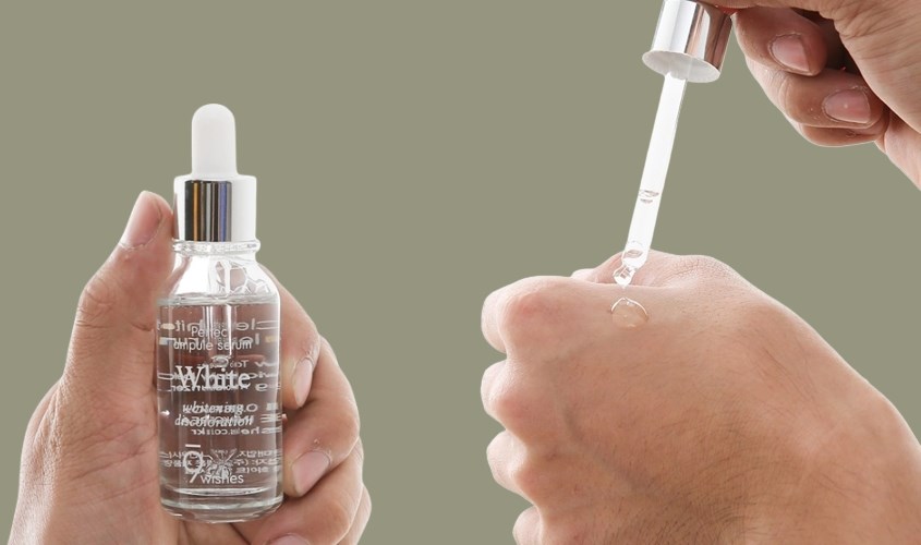 Tinh chất dưỡng trắng da chiết xuất Gạo 9 Wishes Miracle White Ampule 25 ml