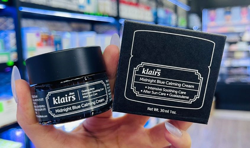 Kem dưỡng làm dịu và phục hồi da Klairs Midnight Blue Calming 30 ml