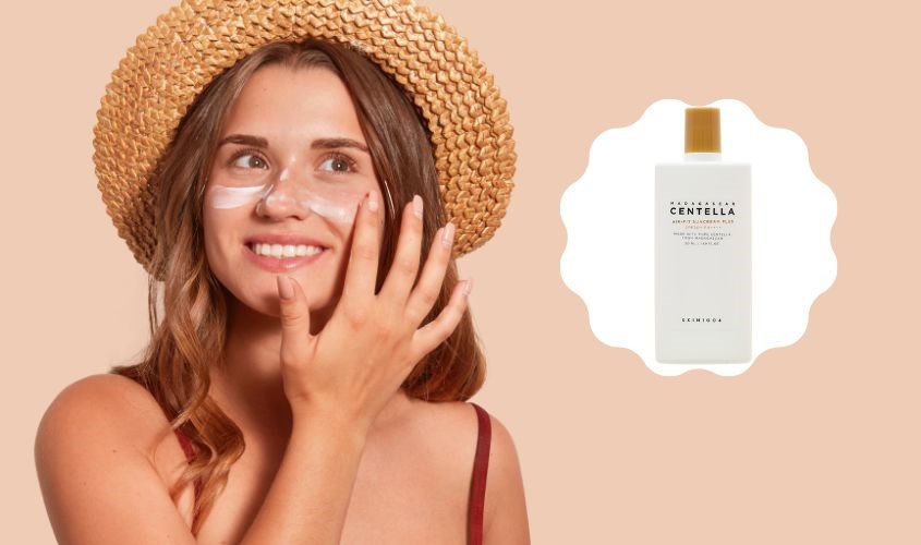 Kem chống nắng dưỡng trắng và phục hồi da Skin1004 Madagascar Centella SPF 50+ PA++++ 50 ml