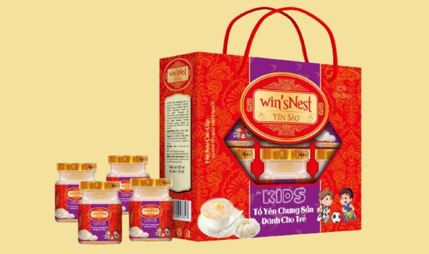 Hộp 6 hũ nước yến sào Win