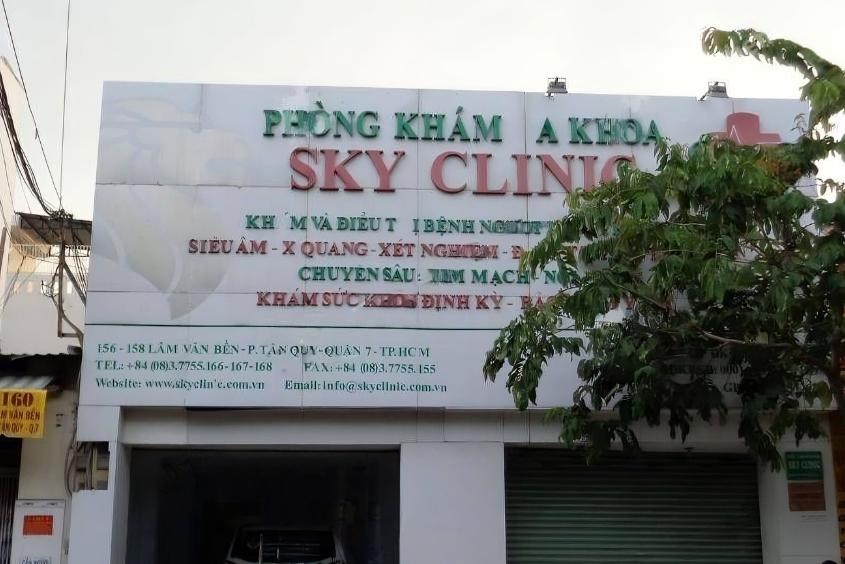 Phòng khám da liễu Quận 7 Sky Clinic
