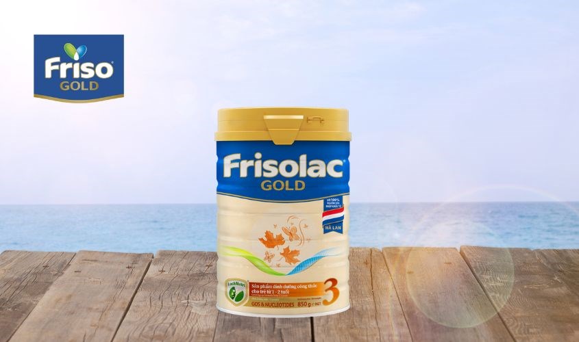 Sữa bột Friso Gold số 3 850g (12 - 24 tháng)