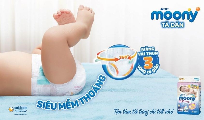 Moony mềm mại thông thoáng