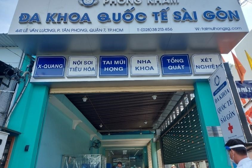 Phòng khám đa khoa quận 7 quốc tế Sài Gòn