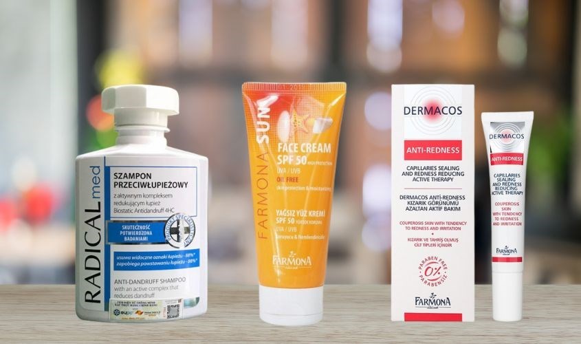 Dermacos là dòng mỹ phẩm nổi tiếng được sản xuất từ Ba Lan