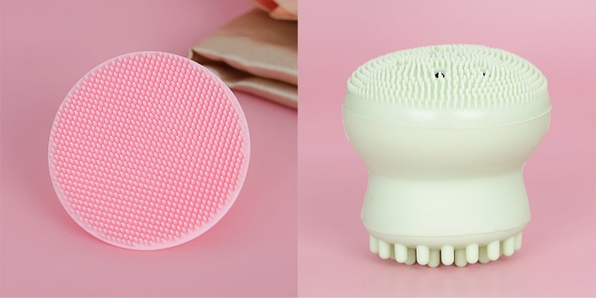 Miếng rửa mặt silicone Vacosi cleansing và Dụng cụ rửa mặt silicone Vacosi Boover Cleanser