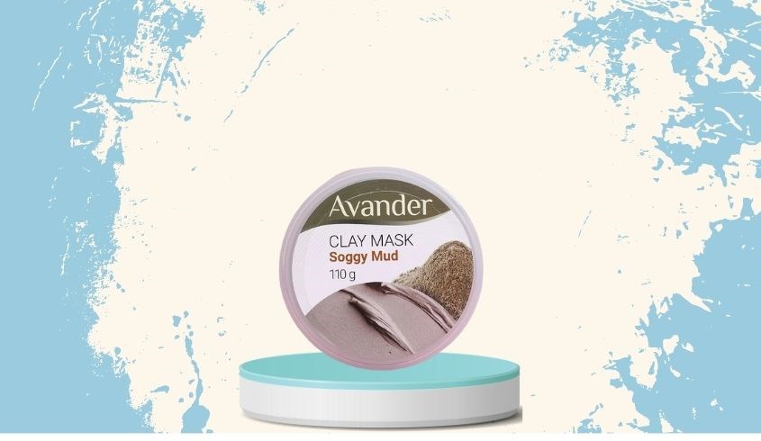 Mặt nạ đất sét Bùn Non làm sạch sâu, dưỡng sáng da Avander 110g (Hũ)