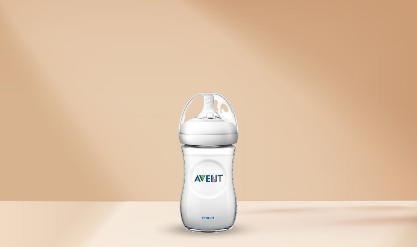 Bình sữa nhựa PP Philips Avent SCF693/13 cổ rộng 260 ml