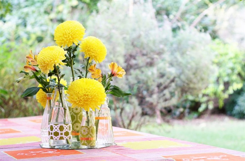 Cách cắm hoa cúc đẹp 