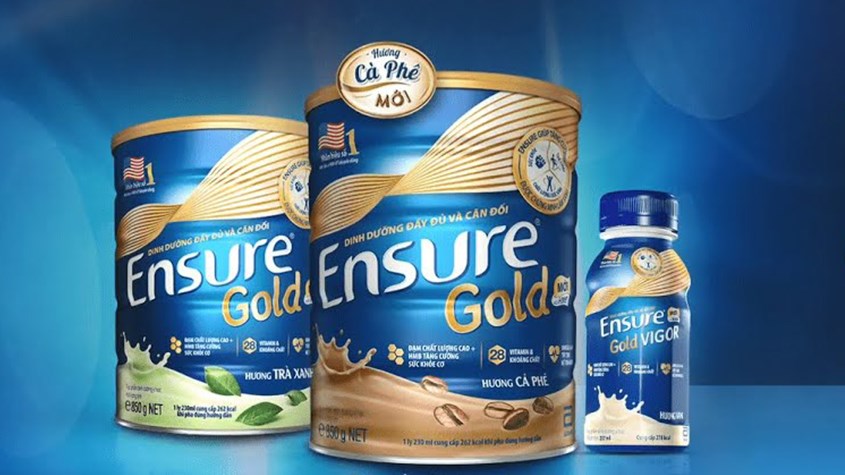 Sữa Ensure dạng bột và dạng nước