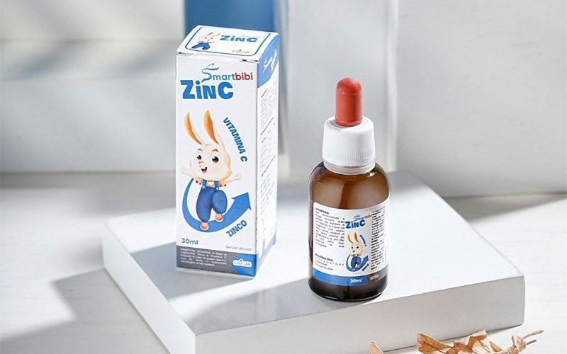 Siro Smartbibi ZinC bổ sung kẽm, vitamin C giúp tăng sức đề kháng 30 ml (từ 0 tháng)